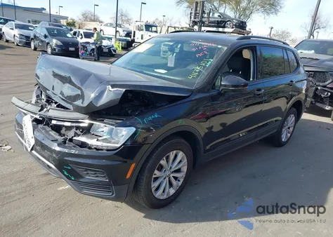 2019 Volkswagen Tiguan 2.0T S z USA, uszkodzony, nr VIN 3VV0B7AX0KM036514